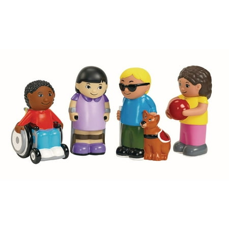 UPC: 0191487019026 | Excellerations Our Soft Inclusive Dolls Set of 4