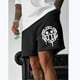 thumbnail image 3 of Pantalones cortos deportivos de fitness con cintura elástica y diseño digital 3D de moda de verano para hombre, 3 of 5