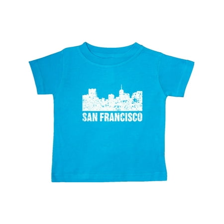 

Inktastic San Francisco Skyline with Grunge Gift Baby Boy or Baby Girl T-Shirt