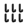 thumbnail image 2 of 6 Pcs Strong Self Adhesive Hooks Set Stick On Wall Hanger Door Home Kitchen, 2 of 5