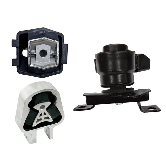 K3923 Motor & Transmission Mount Kit 3pc Compatible with Fits 2013-2020 Ford Fusion 2.0L FHEV/PHEV | A5870 A5606 A5871