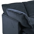 thumbnail image 4 of Christopher Knight Home Modular 8-Piece Sectional Sofa with Hidden Storage, Dual-Layer Cushions, Blue, 4 of 6