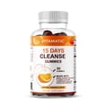 thumbnail image 2 of (3 pack) Vitamatic 15 Day Cleanse Gummies, Senna, Cascara, Psyllium, Flaxseed, Aloe Vera, Licorice, MCT, Probiotic, 2 of 12
