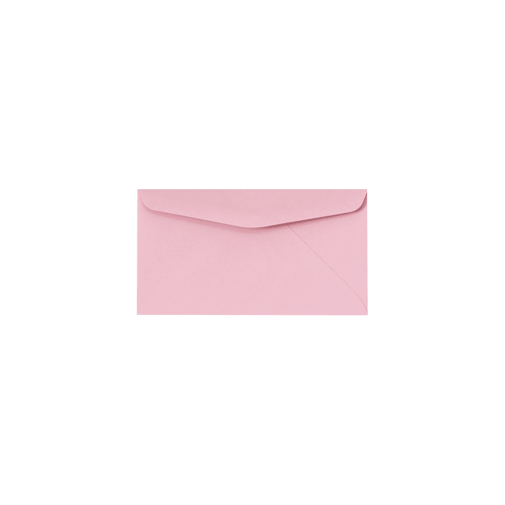 LUXPaper #6 3/4 Regular Envelopes, 3 5/8 x 6 1/2, Pastel Pink, 1000/Pack