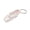 Baby Pink, variant on Mini Ballet Shoes Keychain Multi Color Keyrings Chic pointe Shoe Key Accessory