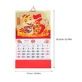 Fovewise Chinese Calendar 2025 Year of Dragon Wall Calendar 2025 Chinese Lunar Calendar Lunar