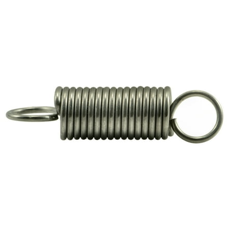 

1/2 x 0.062 x 2 18-8 Stainless Steel Extension Springs (3 pcs.)