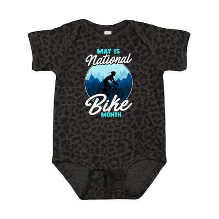 

Inktastic National Bike Month Biking Cyclist Gift Gift Baby Boy or Baby Girl Bodysuit