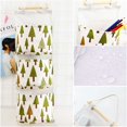 thumbnail image 5 of 3 Pcs Hanging Storage Bag with 3 Pockets, Fabric Wall Shelf Basket Storage Pouch Organizer for Bedroom Bathroom Kitchen - Waterproof & Stylish (Bear/Tree/Whale)-, 5 of 5