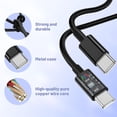 thumbnail image 6 of 45W 2Pack Super Fast Charger USB C Dual Port Android Phone Charger Type C Charging Block with 6FT Type-C Charger Cord Compatible for Samsung Galaxy S25 Ultra/S25+/S24 Ultra/S24+/S23/S22/S21/S20, 6 of 7