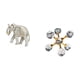 thumbnail image 5 of Figura De Elefante De Madera Tallada A Mano Con Forma De Esfera Burbuja. Escultura Decorativa Moderna Para Escritorio, Oficina, Estantería, Sala De Estar, Hogar. Souvenir., 5 of 8