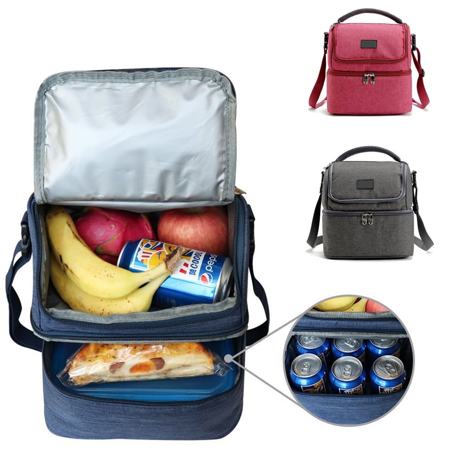 cooler bag with compartments
