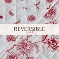 thumbnail image 4 of Cheerful Holiday Reversible King / California King Quilt Set with Shams (Jolly Floral), 4 of 6
