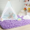 thumbnail image 5 of Purple Area Rug for Living Room,5x8 Rug,Fluffy Thick Rug for Bedroom,Soft Indoor Furry Rug for Kids Room,Teen,Women,Shag Modern Cool Rug for Nursery Playroom Classroom,Carpet, 5 of 12