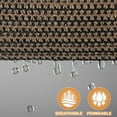 thumbnail image 4 of LOVE STORY Sun Shade Sail Rectangle 95% UV Block Sunshade Awning for Backyard Yard Deck Patio Garden Outdoor Activities and Facility, 10'x20' Brown, 4 of 7