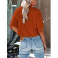 thumbnail image 3 of Sherrylily Women Half Sleeve Cropped T Shirt Crop Tops Casual Summer Tees, 3 of 4