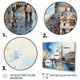 thumbnail image 3 of Designart "San Marco Italy Piazza wall art I" Architecture Canvas Art Print, 3 of 5