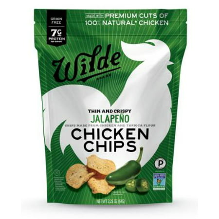 Wilde Boldr Thin & Crispy Jalapeno Chicken Chips