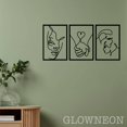 thumbnail image 3 of Glowneon Romantic Couple Metal Sign, Couple Room Metal Wall Art Decor, 3 of 5