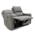 thumbnail image 3 of Sofa Reclinable VANLIG Sillon Electrico Reposet Loveseat Moderno Color Gris Diseño De La Tela Vinil, 3 of 4