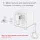 thumbnail image 5 of Interruptor de Control remoto sweethay Bot Mini pulsador de botón compatible con Bluetooth Blanco, 5 of 6