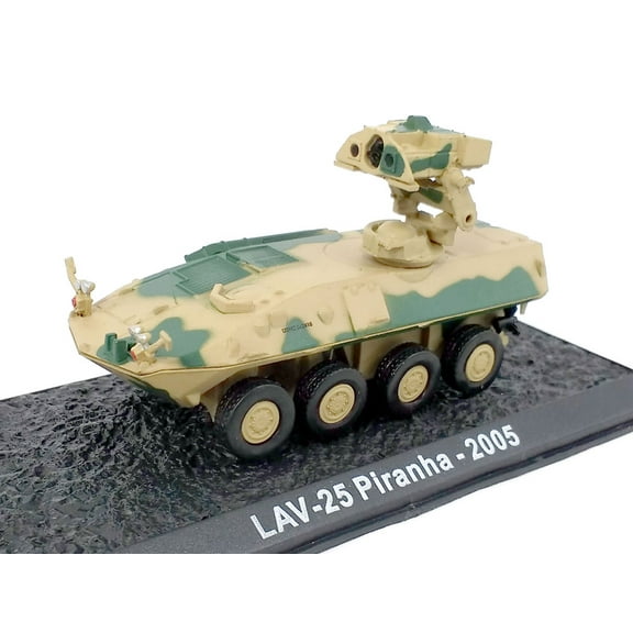 LAV-25 Piranha Light Armored Vehicle TOW-2 - Marines 1/72 Scale Diecast Model