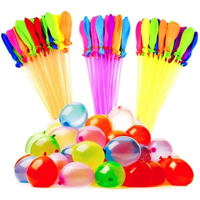 Globos de agua Llenado rápido oso de fresa Montón de globos de agua 111PCS