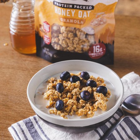 KODIAK PROTEIN-PACKED HONEY OAT PROTEIN GRANOLA BAG, READY TO EAT, 11 OZ