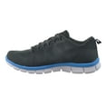 thumbnail image 4 of RunFlyte Women's RF Windflyte Running Shoes Charcoal/Aqua Blue r7208-064, 4 of 6