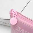 thumbnail image 3 of Vjnyvs Mini PU Coin Purse Pouch Cute Strawberry Mini Wallet Zipper Wallets Coin Purse Pouch Storage Key Bag for Credit Card ID Card Lipstick, 3 of 7