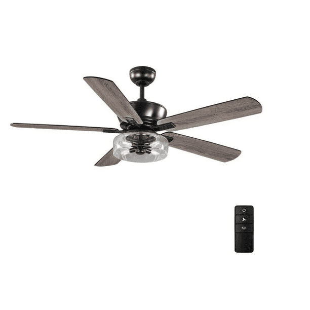 Home Decorator Aberwell 56 Led Indoor Outdoor Ceiling Fan W Remote New Com - Home Decorators Collection Vs Hunter Fans