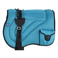 thumbnail image 2 of Horse Breathable Anti-Slip Neoprene Turquoise Bareback Pad 39194TR, 2 of 5