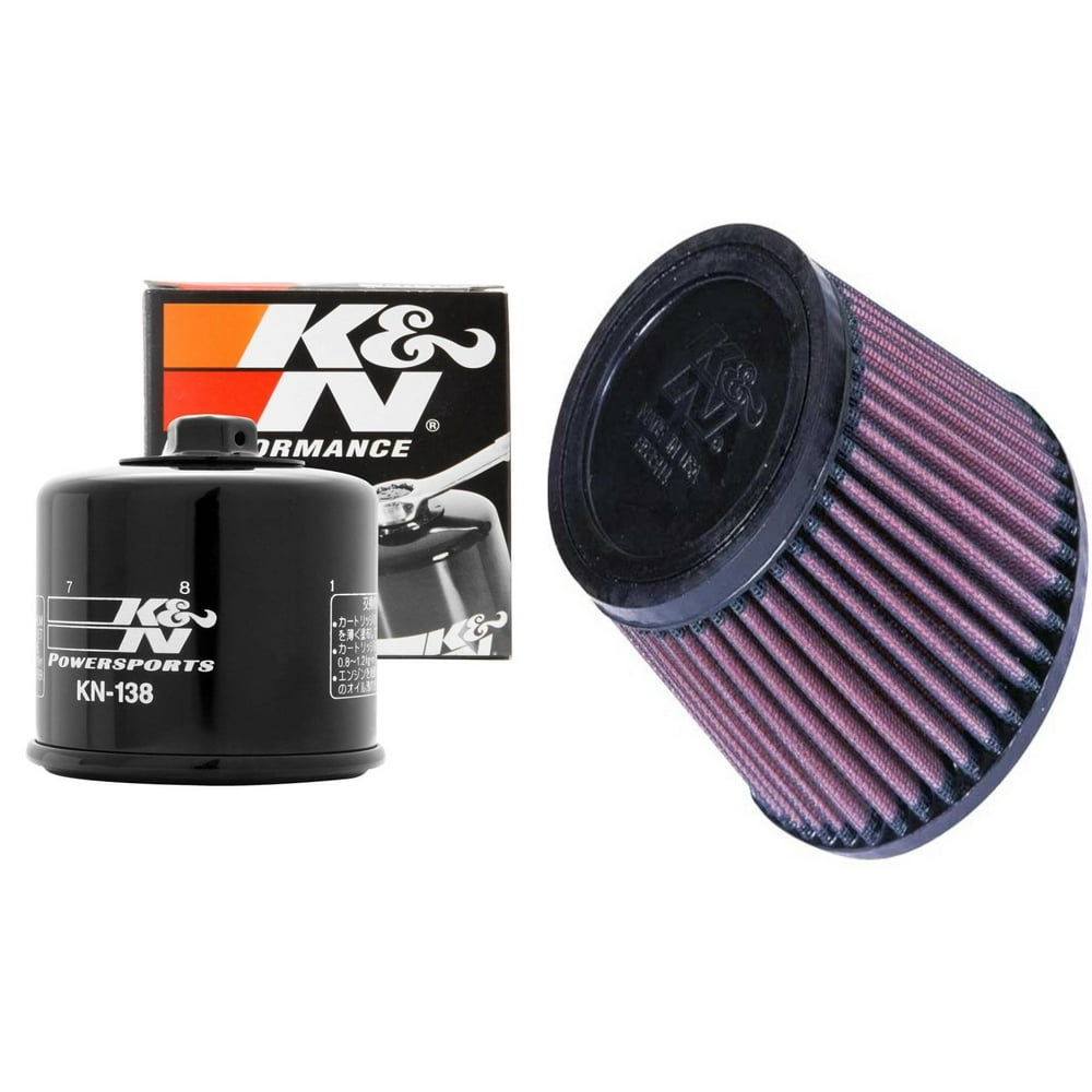 K&N Air and Oil Filter Black Kit for ATV/UTV ARCTIC CAT 500 4x4 2000