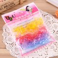 220 Pcs/lot Disposable Elastic Hair Bands,Korean Candy Color Headwear