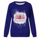 thumbnail image 4 of Pntutb, camiseta de manga larga suelta con cuello redondo y estampado informal a la moda de verano para mujer, blusa, Jersey Pntutb Pntutb-1955, 4 of 6