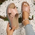 thumbnail image 6 of IUJSOY Women's Fashion Orthotic Slides Lightweight Athletic Thick Cushion Slippers with Arch Support, 6 of 9
