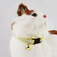 thumbnail image 4 of SPRING PARK Pet Cat Reflective Collar Polyester Small Dog Adjustable Puppy Bell Buckle Kitten, 4 of 6