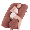 Sunisery Comfortable Cotton Support Full Body Maternity Bed Pregnancy Pillow U Shape