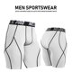 thumbnail image 3 of Pantalones cortos deportivos para hombre de 3 uds, mallas elásticas transpirables de secado rápido para gimnasio, 3 of 7
