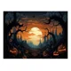 thumbnail image 1 of Banner K Para Puerta De Garaje Con Forma De Calabaza, Fiesta, 1 of 4