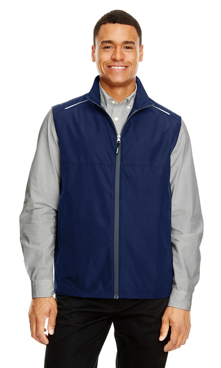 Ash City CE703 C3 MENS WIND VEST CLASSIC NAVY 849 4XL