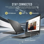 Restored Dell Latitude 5490 14" FHD Business Laptop, Intel i5-8350U Quad Processor, 16GB RAM, 512GB PCIe SSD, ‎Intel UHD Graphics, Backlit Keyboard, HD Webcam, Windows 11 Pro, Black (Refurbished)