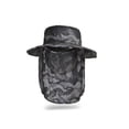 thumbnail image 2 of Eigraketly Sombrero de pescador de poliéster para hombre, portátil, transpirable, plegable, elegante, a prueba de sol, al aire libre, escalada, pesca, Ropa Deportiva, Zapatos Gris oscuro Eigraketly OD031788-04B, 2 of 6
