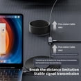 thumbnail image 3 of Adaptador USB C A USB C, Extensor de Amplificador de Señal de 5Gbps 15W, Convertidor USB C Hembra A USB C Hembra para Computadora Portátil, Cámara, 3 of 5