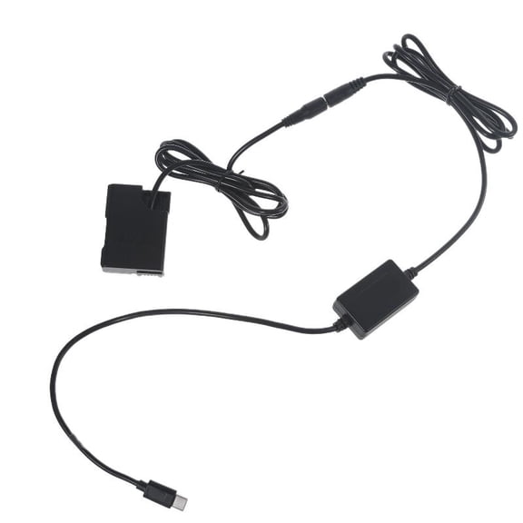 Type-C to EN EL14 Dummy Battery Camera Power Cable for D3500 D5100 D5200 D5300