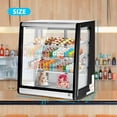 thumbnail image 6 of Aoile Commercial Countertop Refrigerator Display Case 6.9 Cu. Ft with Interior LED Lighting & Rear Sliding Door, 6 of 8