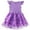 Purple, variant on Girl's Tulle Dress Tutu Party Birthday Formal Flower Princess Dresses for Girls 4-5 Years