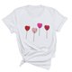 thumbnail image 1 of Blusas de Manga Corta para las Mujeres Divertido Impreso Cuello Redondo Tee, Vintage Humor Gráfico Blusas de Primavera para las Mujeres, 1 of 4