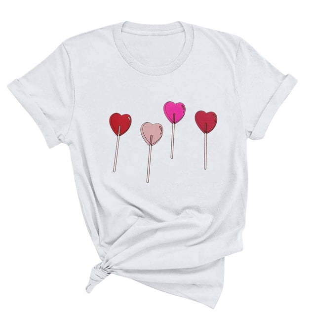 Blusas de Manga Corta para las Mujeres Divertido Impreso Cuello Redondo Tee, Vintage Humor Gráfico Blusas de Primavera para las Mujeres
