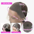 thumbnail image 5 of 360 Full Lace Frontal Wig Brazilian Bone Straight 13x4 Transparent Lace Front Human Hair Wigs For Black Women Pre Plucked Bling, 5 of 5